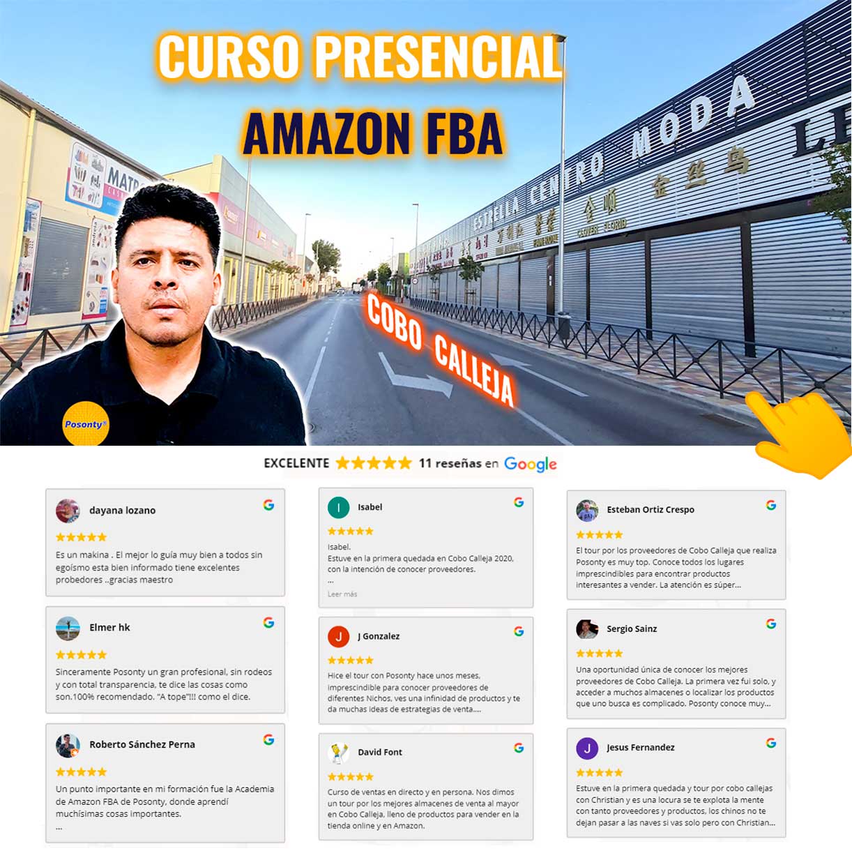 Curso presencial Amazon FBA Posonty