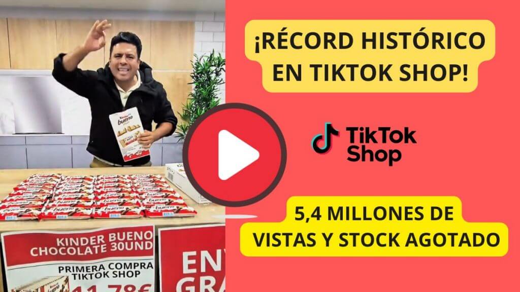Agoté el stock de un almacén entero de Kinder Bueno por un «fallo técnico» (Caso Real TikTok Shop)
