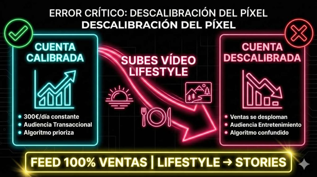 Descalibración de Píxel