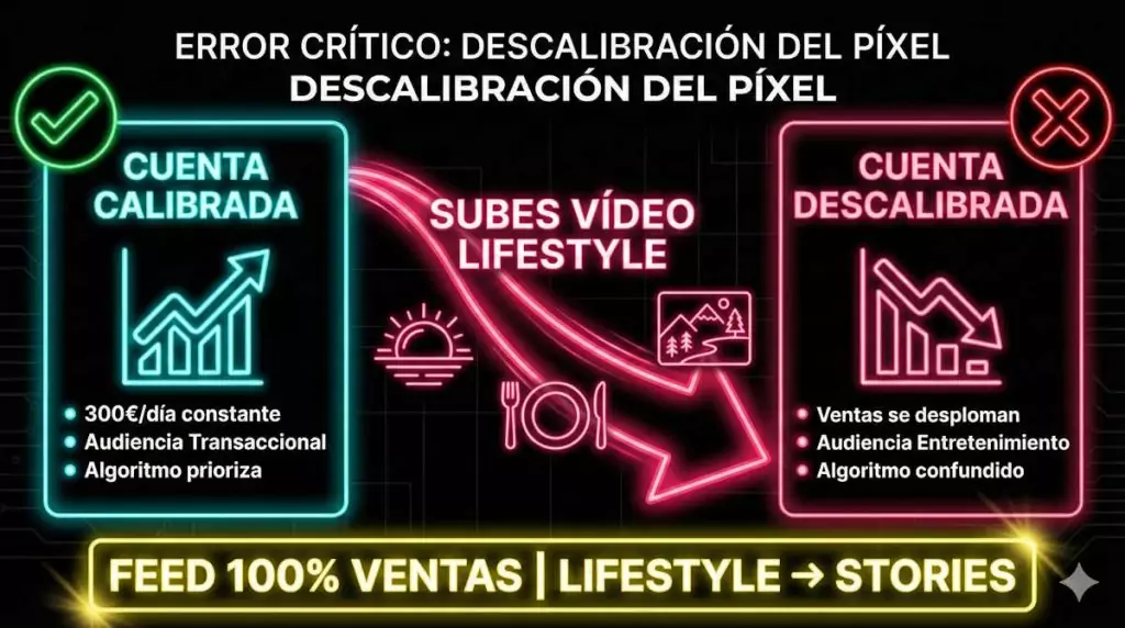 Descalibración de Píxel