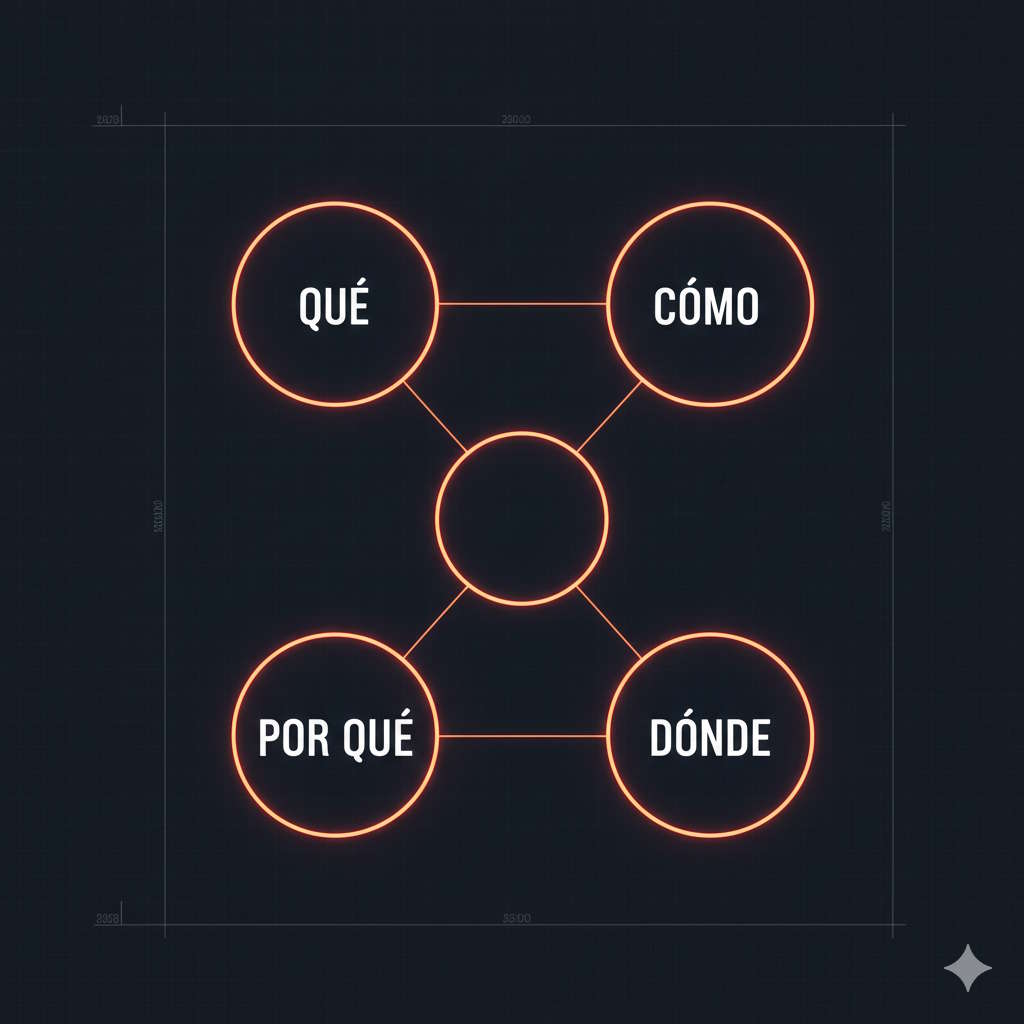 Matriz de las 4 preguntas de la Metodología CVD para TikTok Shop