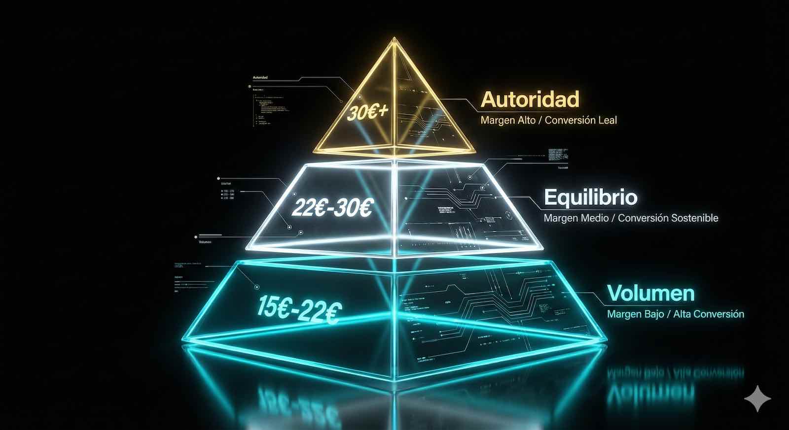 Pirámide de precios óptimos