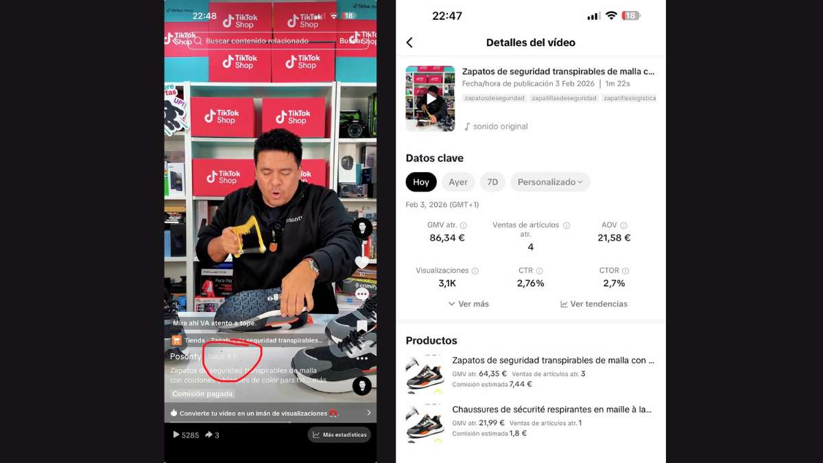 Métricas Reales de Posonty vendiendo en TikTok Shop - 4 Ventas en 4 Horas