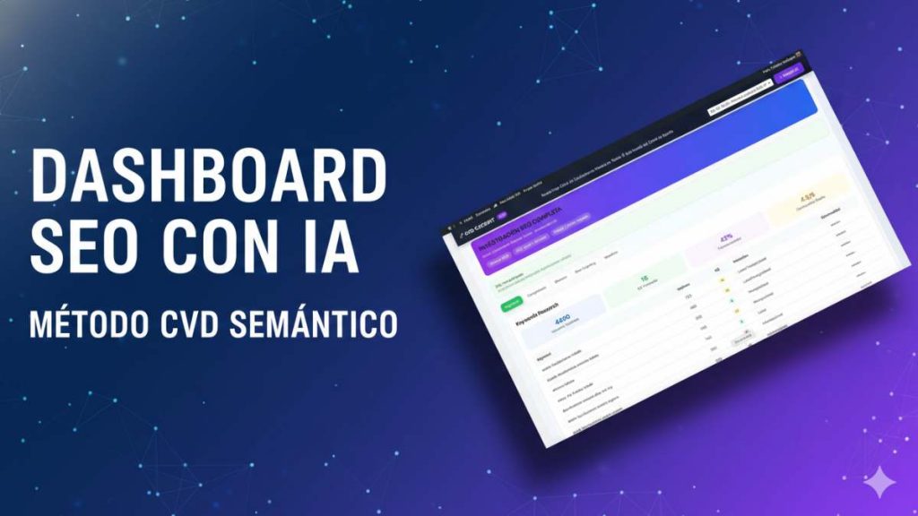 CVD Semántico: El Framework de Auditoría SEO con IA que Sustituye las Keywords