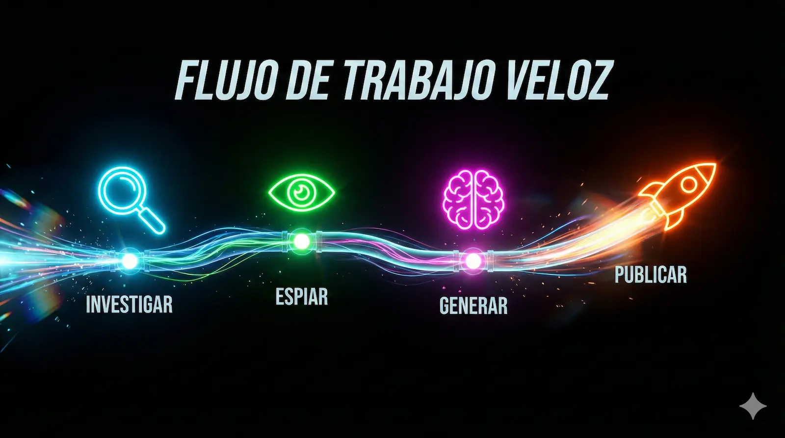 Flujo de trabajo PosontyAI: de keyword research a contenido publicado