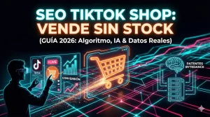 SEO para Creadores TikTok Shop: Cómo Posicionar Vídeos sin Tener Stock (Guía 2026)